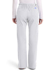 White - Dickies EDS Signature Women Scrub Pants - Back View