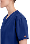 Galaxy Blue - Women's V-Neck Scrub Top (View 4)