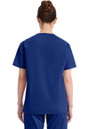 Galaxy Blue - Dickies EDS Signature Women Scrub Top - Back View