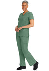 Desert Cactus - Women's Tori Scrub Pants – Petite (View 3)