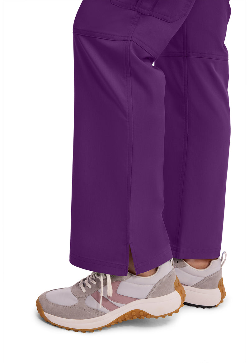 Eggplant - Women's Tori Scrub Pants – Petite (View 3)