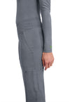 Heather Gray - Women's Tori Scrub Pants – Petite (View 2)