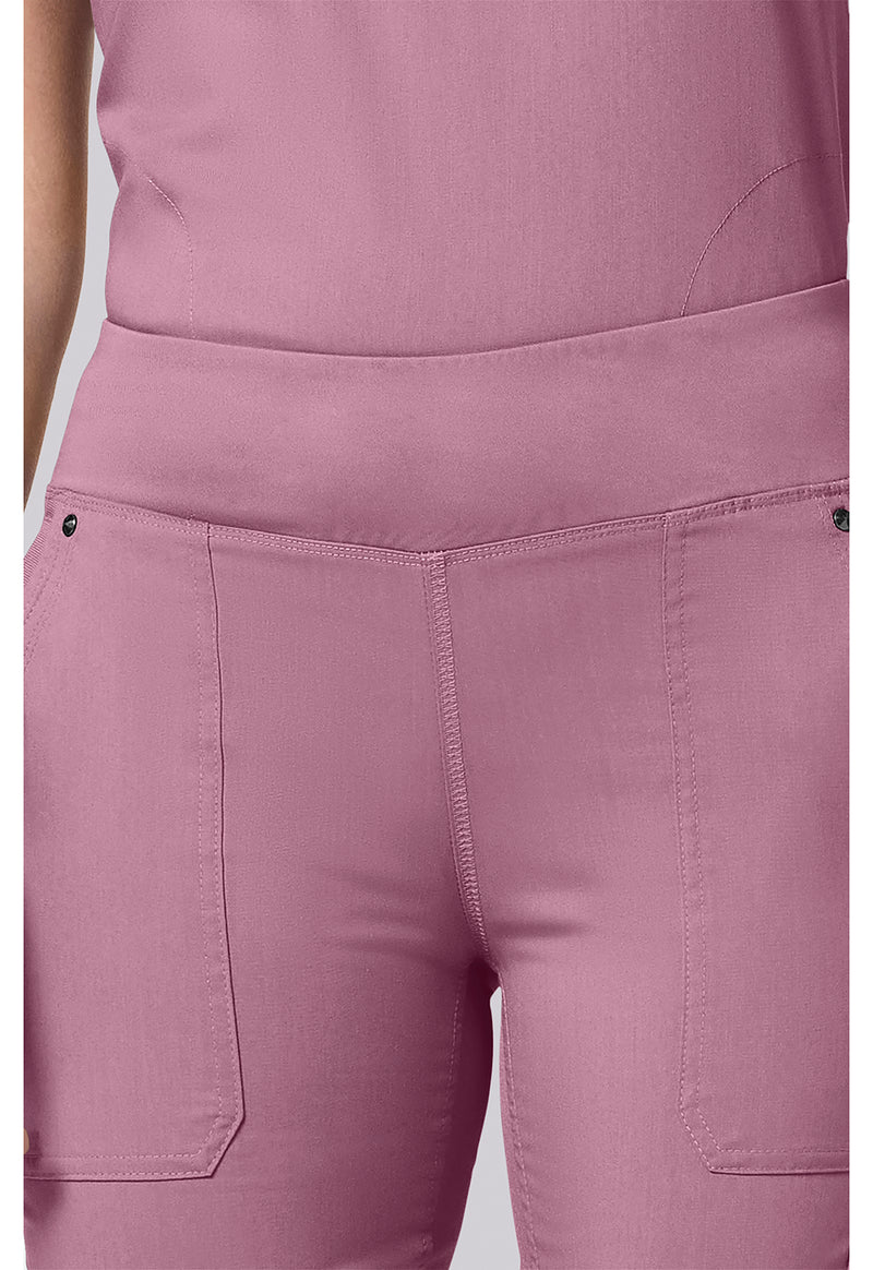 Powder Puff Pink - Women's Tori Scrub Pants – Petite (View 2)