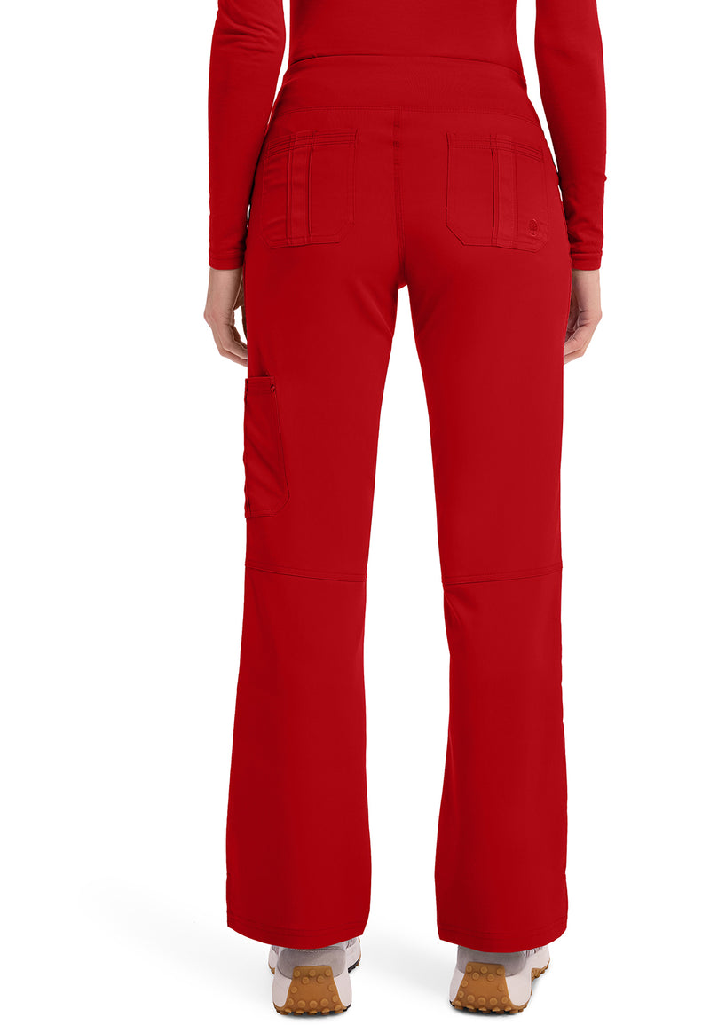 Red - Women's Tori Scrub Pants – Petite (Back)