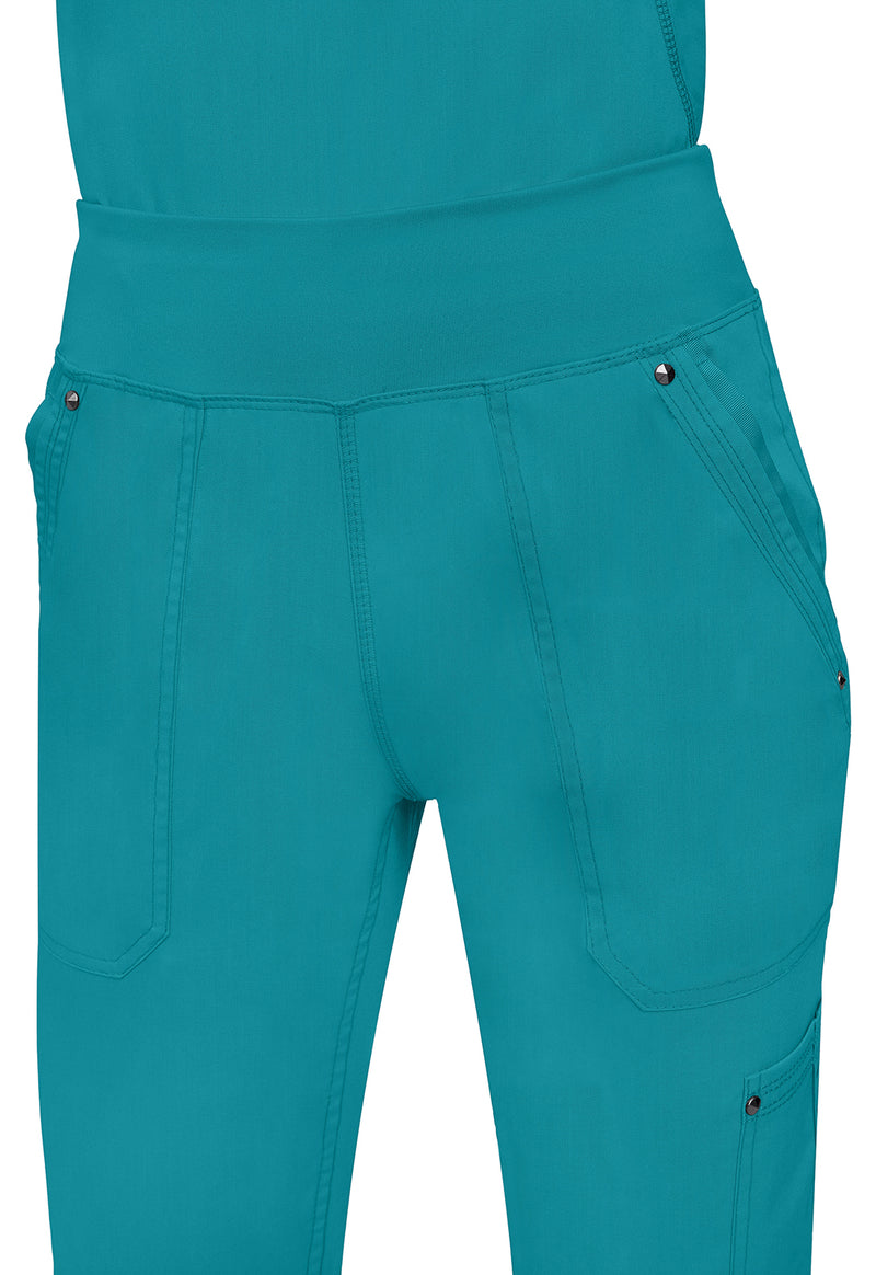 TEAL - Women's Tori Scrub Pants – Petite (View 3)