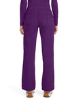 Eggplant - Women's Tori Scrub Pants – Tall (Back)