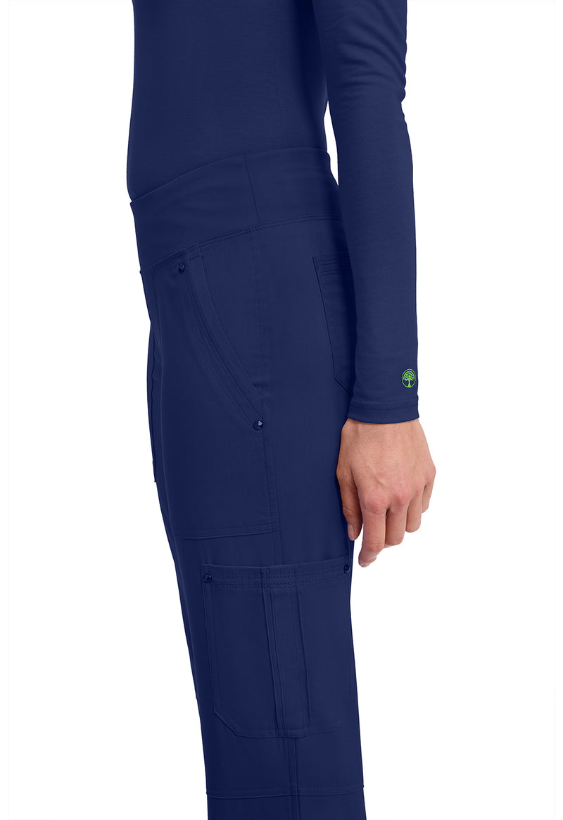 Navy - Women's Tori Scrub Pants – Tall (View 2)