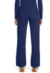 Navy - Women's Tori Scrub Pants – Tall (Back)
