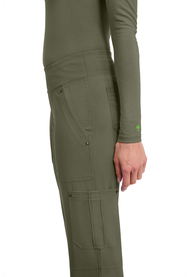 Olive - Women's Tori Scrub Pants – Tall (View 2)