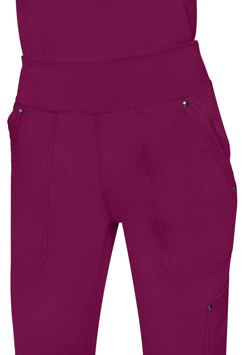 Wine - Women's Tori Scrub Pants – Tall (View 3)