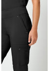 BLACK - Women's Tori Scrub Pants – Regular (View 4)