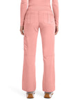 BLUSHING PEACH - Healing Hands Purple Label Women Scrub Pants - Back View