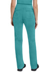 Capri Sea - Healing Hands Purple Label Women Scrub Pants - Back View