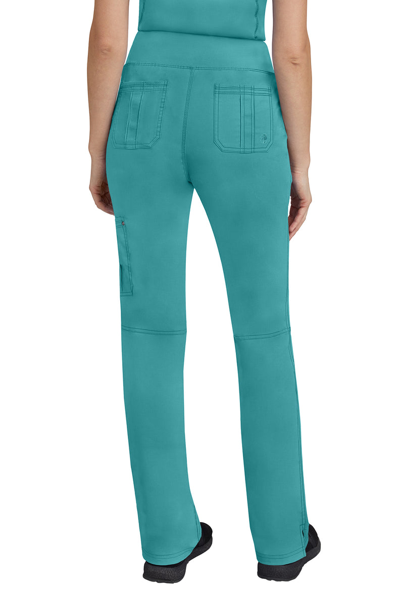 Capri Sea - Healing Hands Purple Label Women Scrub Pants - Back View