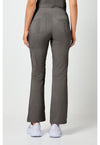 Heather Gray - Healing Hands Purple Label Women Scrub Pants - Back View