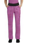 Mulberry - Healing Hands Purple Label Women Scrub Pants - Front View