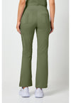 Olive - Healing Hands Purple Label Women Scrub Pants - Back View