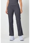 Pewter - Healing Hands Purple Label Women Scrub Pants - Front View