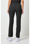 BLACK - Healing Hands 360 Women Scrub Pants - Back View