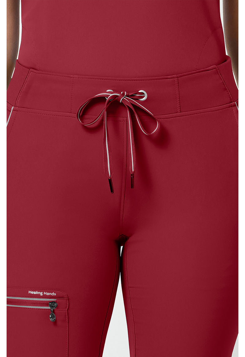 Garnet Red - Women's Nisha Scrub Pants (View 2)