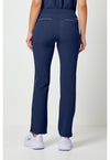 Navy - Healing Hands 360 Women Scrub Pants - Back View