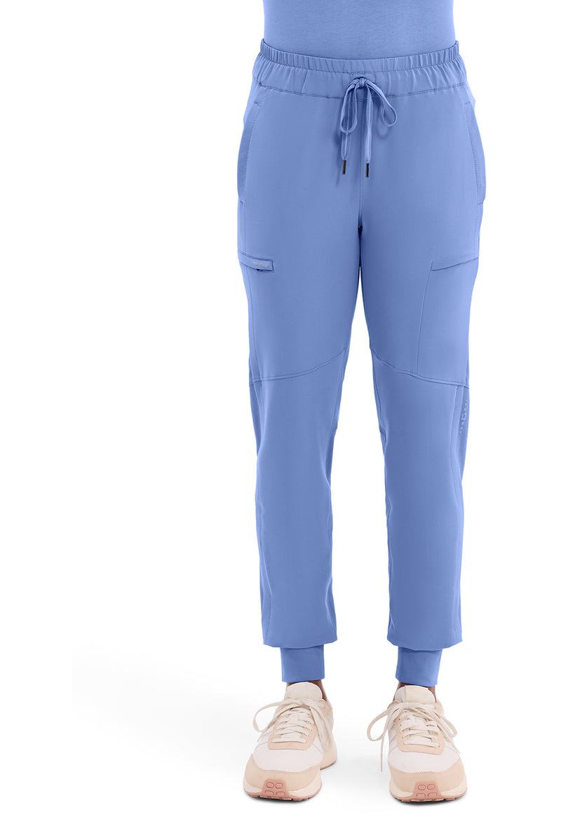 CEIL - Healing Hands 360 Women Scrub Pants - Front View