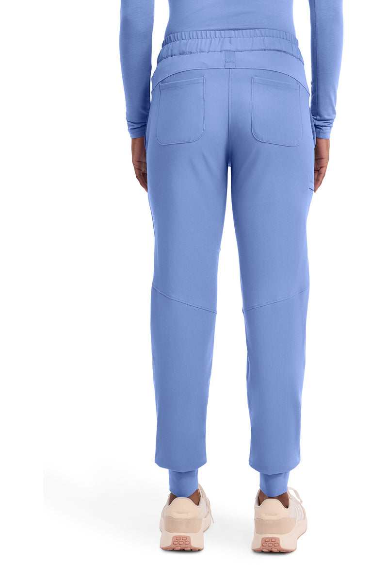 CEIL - Healing Hands 360 Women Scrub Pants - Back View