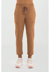 Caramel Cafe - Healing Hands 360 Women Scrub Pants - Front View