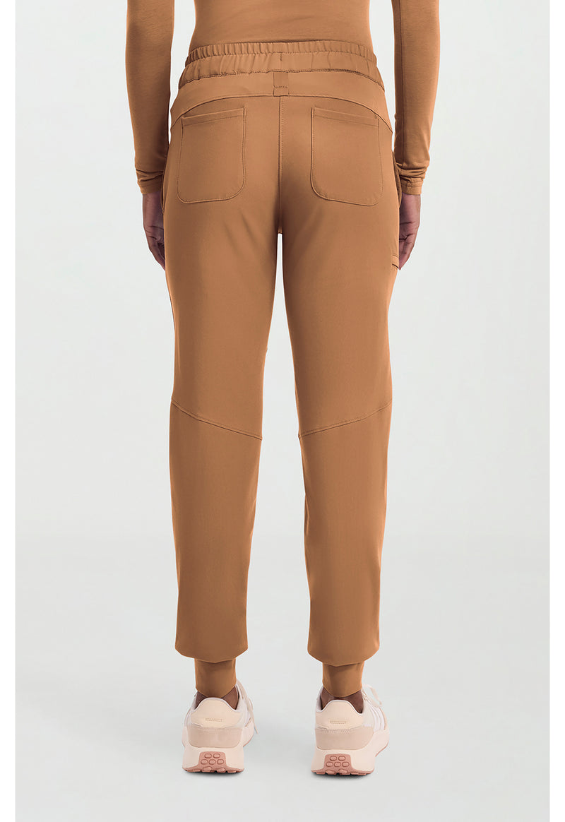 Caramel Cafe - Healing Hands 360 Women Scrub Pants - Back View