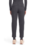 Pewter - Healing Hands 360 Women Scrub Pants - Back View