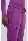 Plum Violet - Women's Naya Jogger Scrub Pants (View 3)