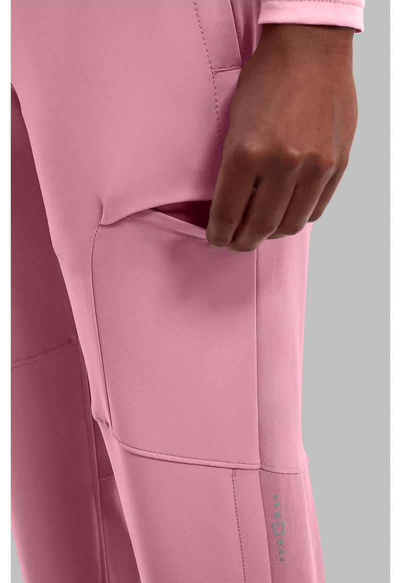 Precious Pink - Women's Naya Jogger Scrub Pants (View 2)