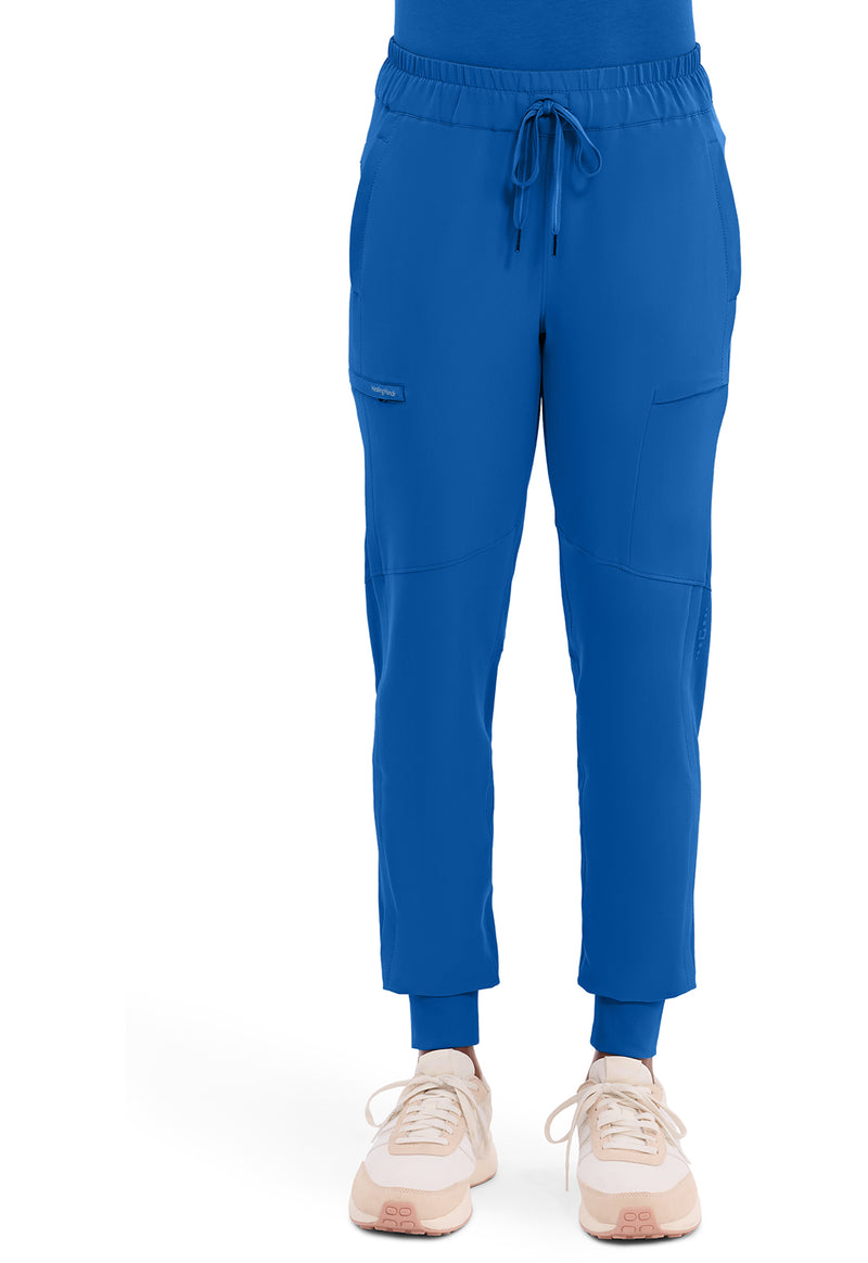 Royal - Healing Hands 360 Women Scrub Pants - Front View