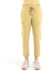 Sunray Yellow - Healing Hands 360 Women Scrub Pants - Front View