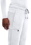 WHITE - Women's Naya Jogger Scrub Pants (View 3)