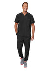 BLACK - Men's Nolen Jogger Scrub Pants (View 3)