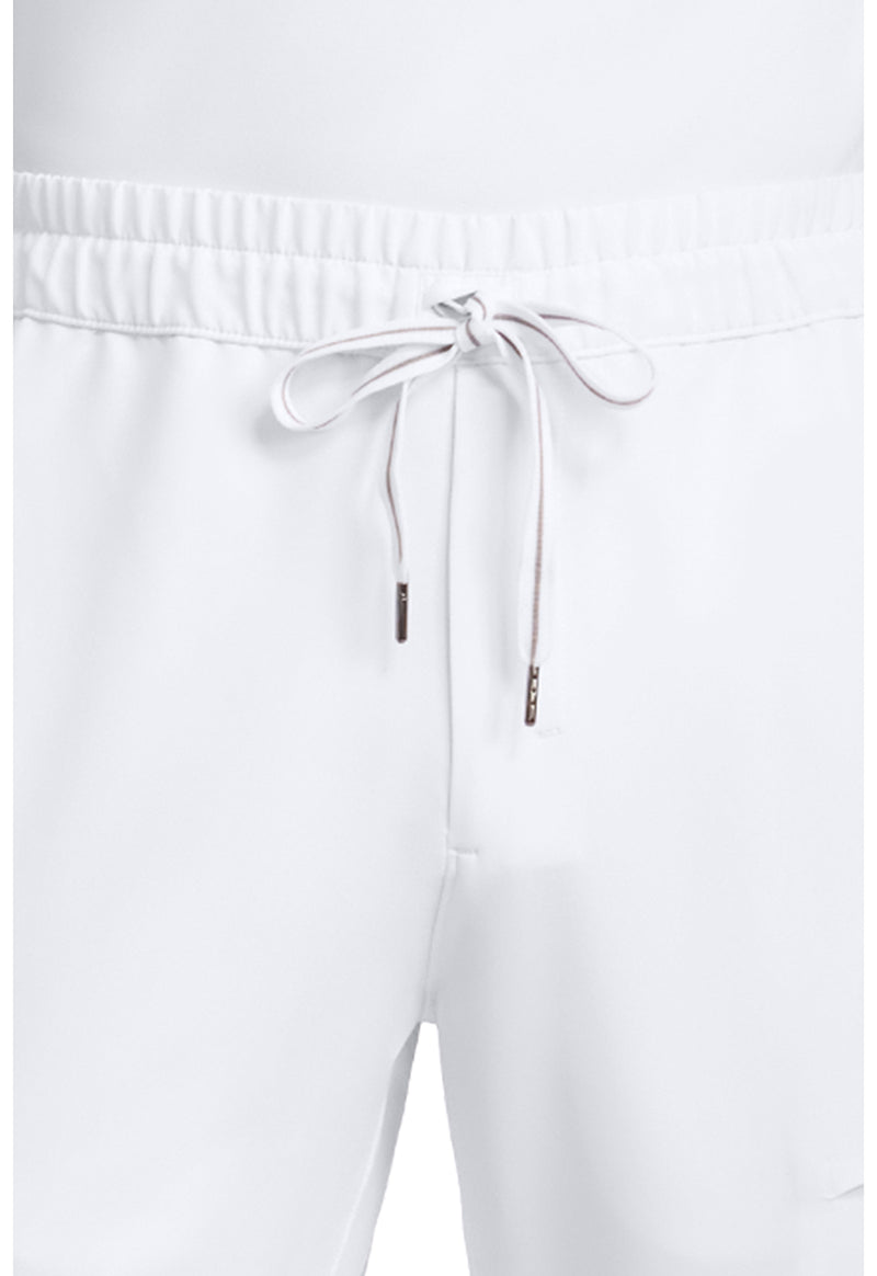 WHITE - Men's Nolen Jogger Scrub Pants (View 2)