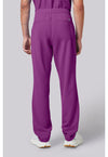 Plum Violet - Healing Hands 360 Men Scrub Pants - Back View