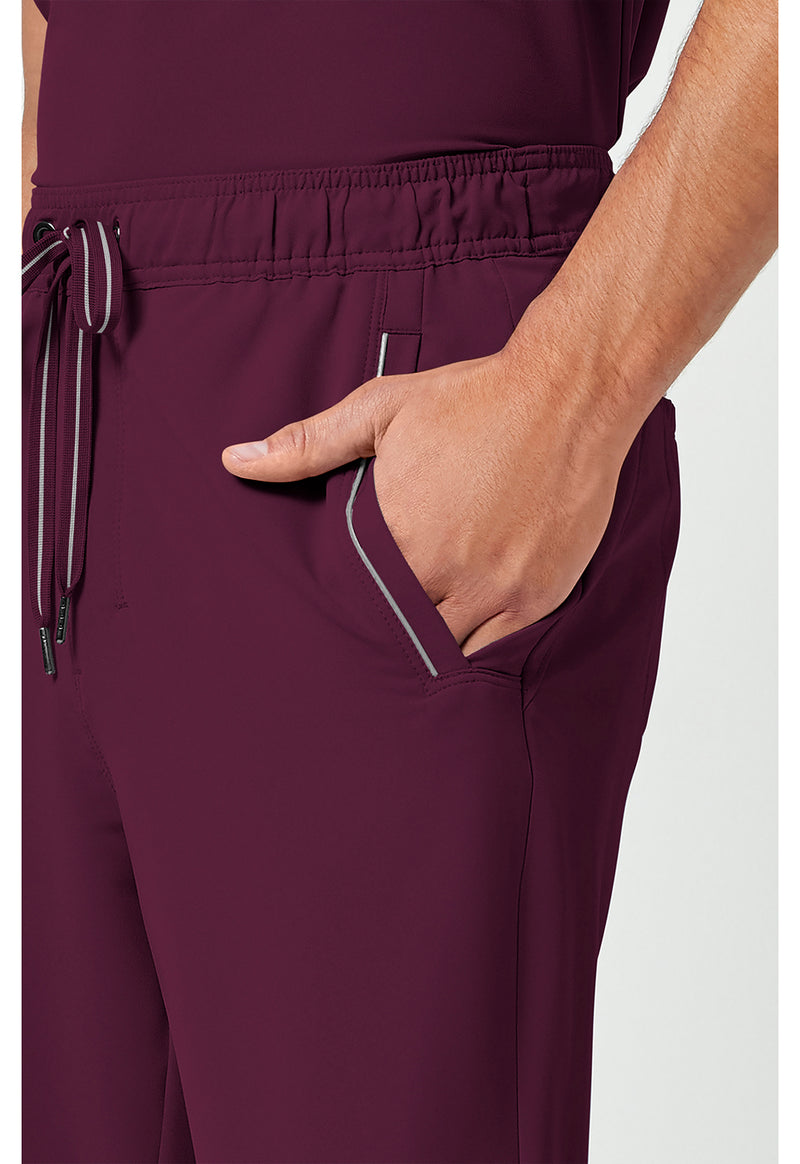 Wine - Men's Noah Scrub Pants (View 4)