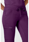 Eggplant - Women's Tamara Scrub Pants (View 3)