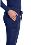 Navy - Women's Toby Jogger Scrub Pants – Petite (View 2)