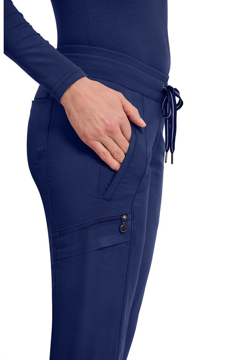 Navy - Women's Toby Jogger Scrub Pants – Petite (View 2)