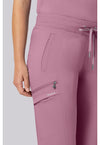 Powder Puff Pink - Women's Toby Jogger Scrub Pants – Petite (View 3)