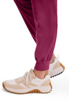Wine - Women's Toby Jogger Scrub Pants – Petite (View 3)