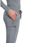 Heather Gray - Women's Toby Jogger Scrub Pants – Tall (View 2)