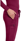 Wine - Women's Toby Jogger Scrub Pants – Tall (View 2)
