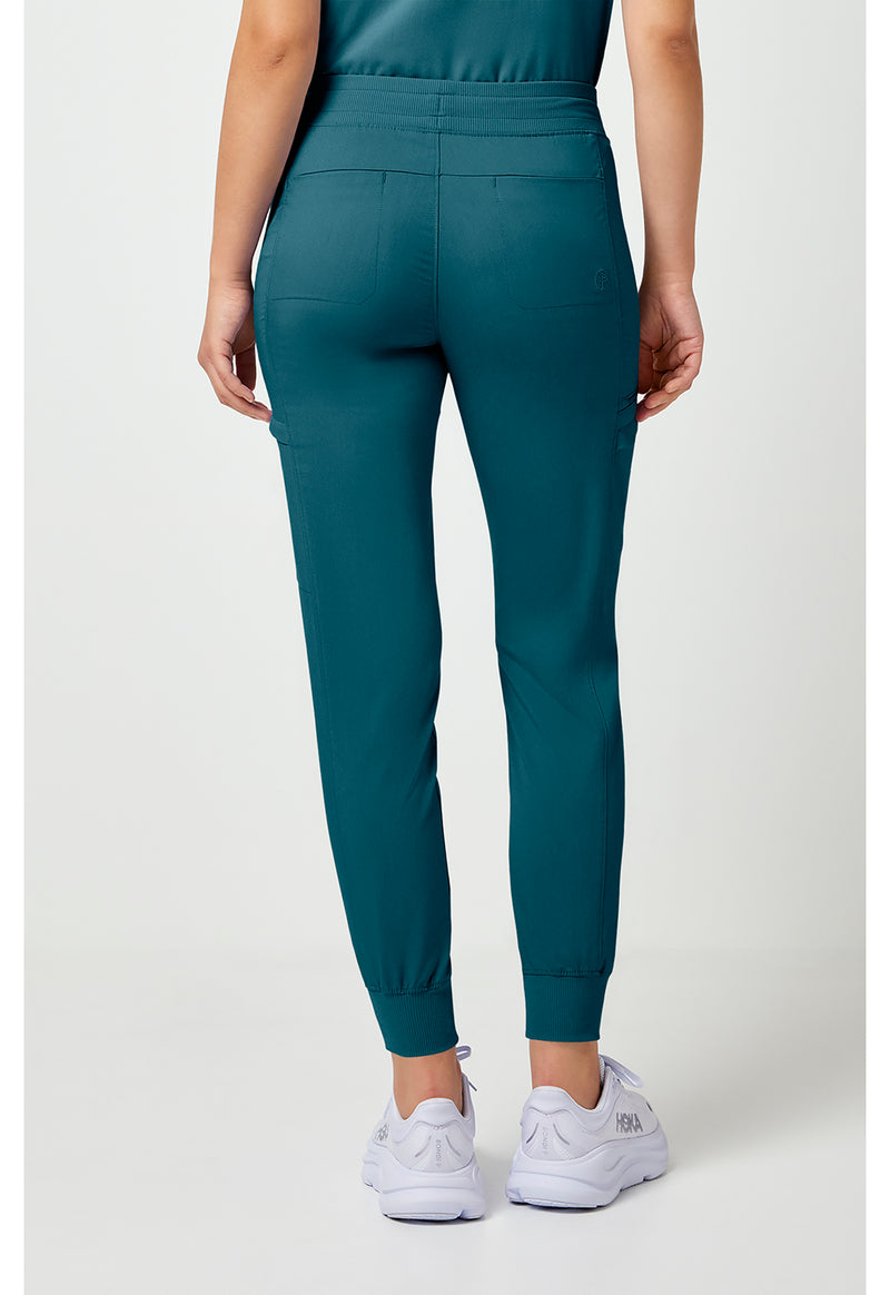 Caribbean - Healing Hands Purple Label Women Scrub Pants - Back View