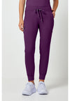 Eggplant - Healing Hands Purple Label Women Scrub Pants - Front View