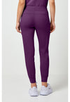 Eggplant - Healing Hands Purple Label Women Scrub Pants - Back View