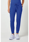Galaxy Blue - Healing Hands Purple Label Women Scrub Pants - Front View